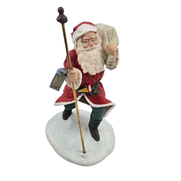 Hallmark Figurine Heirloom Santa Collection A Joyous Christmas 1990 Dutkin - Picture 1 of 10